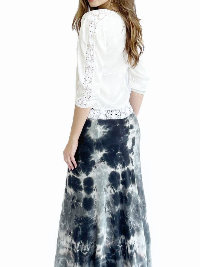 MiJo by Michelle Jonas - Wholesale Skirt – Women’s - Stretch Silk Charmeuse Bias Skirt with Adjustable Lace Waistband15