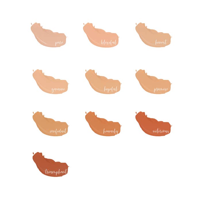 Taylor Made Organics - Wholesale Foundation - Liquid Mineral Foundation | oil-free, full-coverage