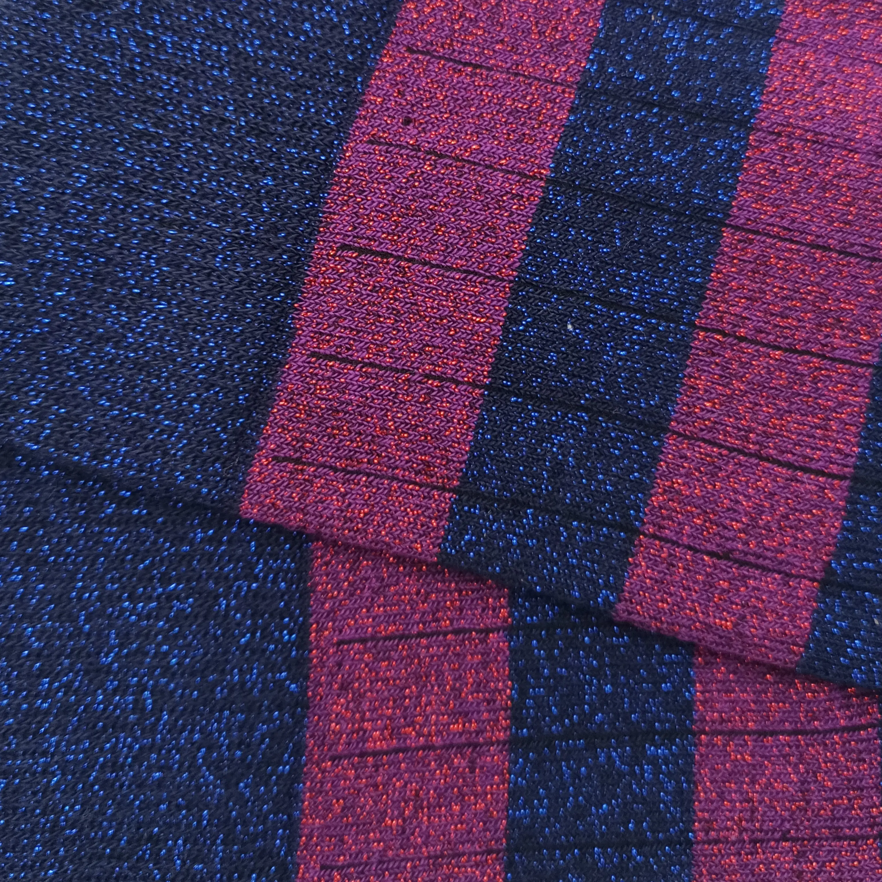 Bougainvillea Marine MissCalcetin Low Shaft Brilli Brilli Buganvilla Navy Stripe for wholesale on Faire2