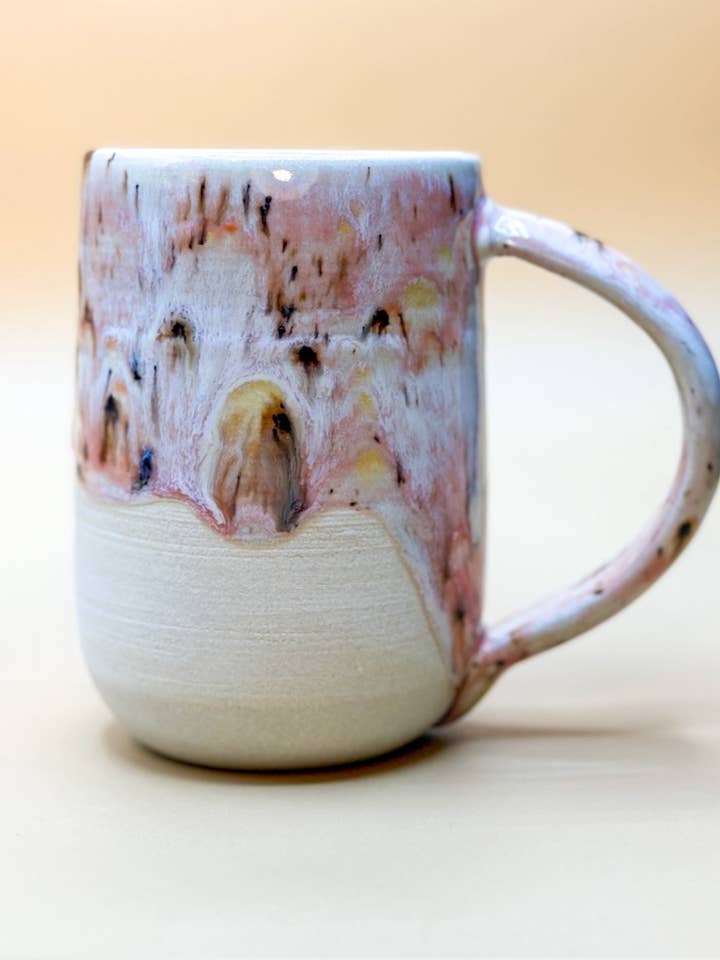 Stoneware Mug - Joy Collection - Wheel Thrown Pottery for wholesale by Van Isle Clayworks