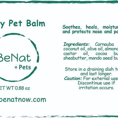 VIAI Beauty - Wholesale Pet Balm - Dog - BeNat Pets. Furry Pet Balm. 0.9 oz.7