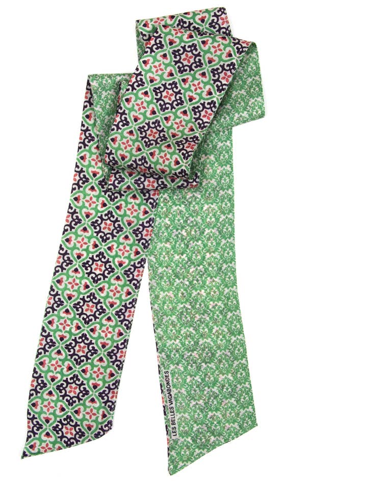 Florence Green Headband for wholesale by Les Belles Vagabondes