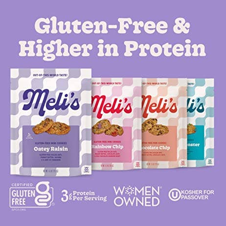 Meli's Cookies - Wholesale Cookie - Oatey Raisin Mini Cookies1