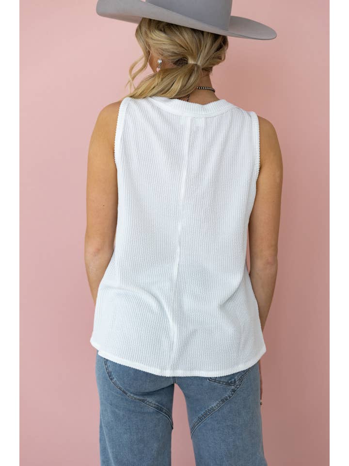 Andrée by Unit - Wholesale Tank Top - Women's - Casual V Neck Tank Top