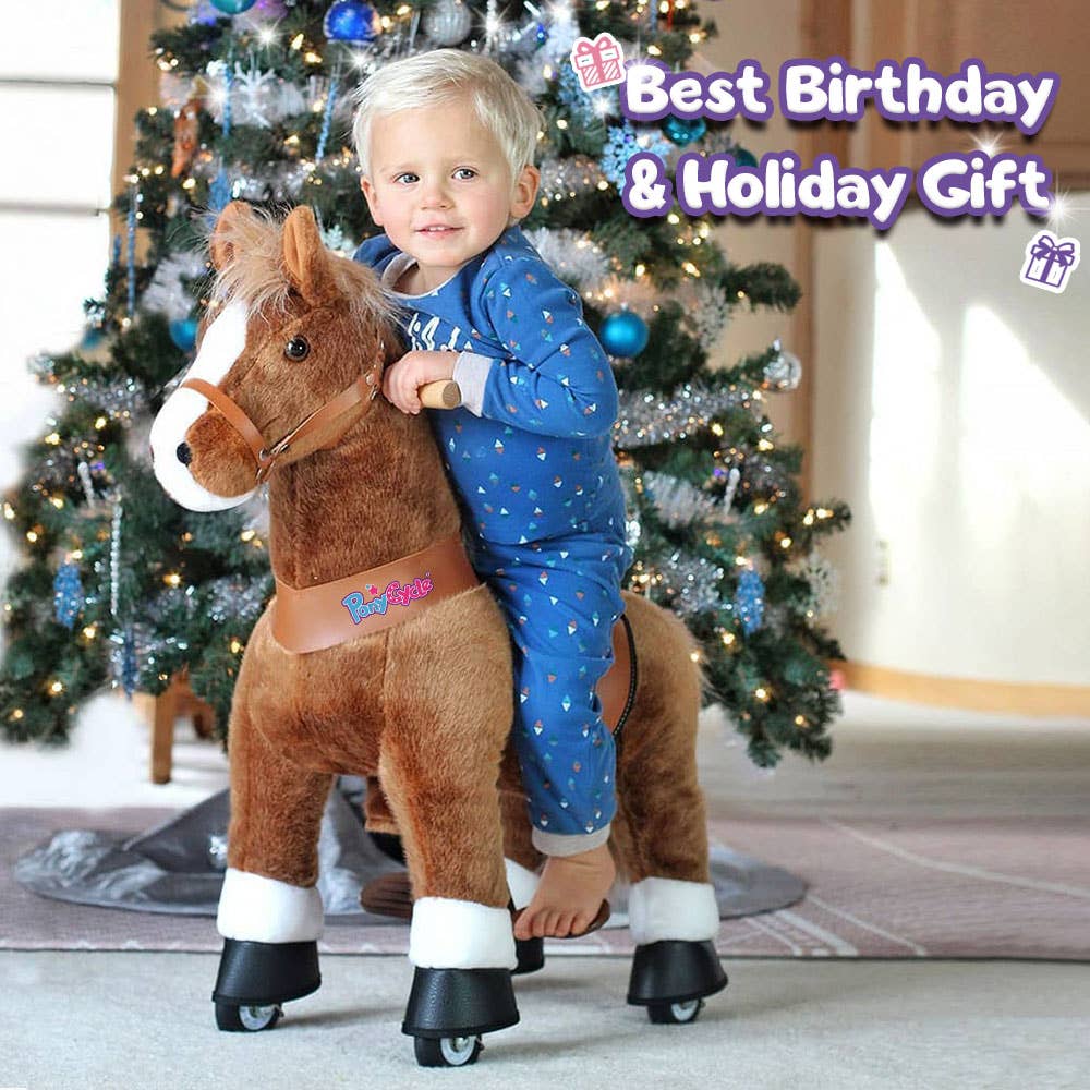 PonyCycle - Wholesale Bike/Scooter - Kids - PonyCycle Ride-On Horse | Plush Animal Riding Pony Kids Toy16