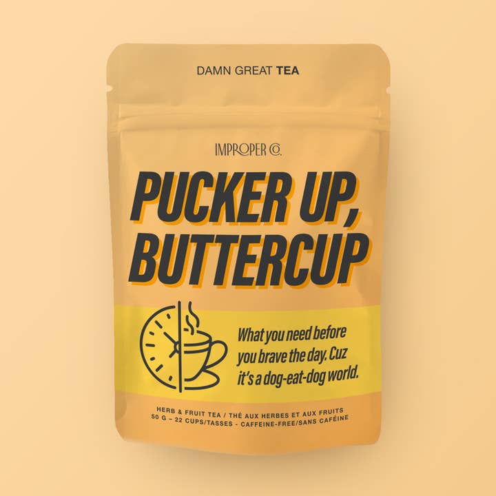 Improper Co. - Wholesale Loose Tea - Pucker Up, Buttercup! Fruit tea0