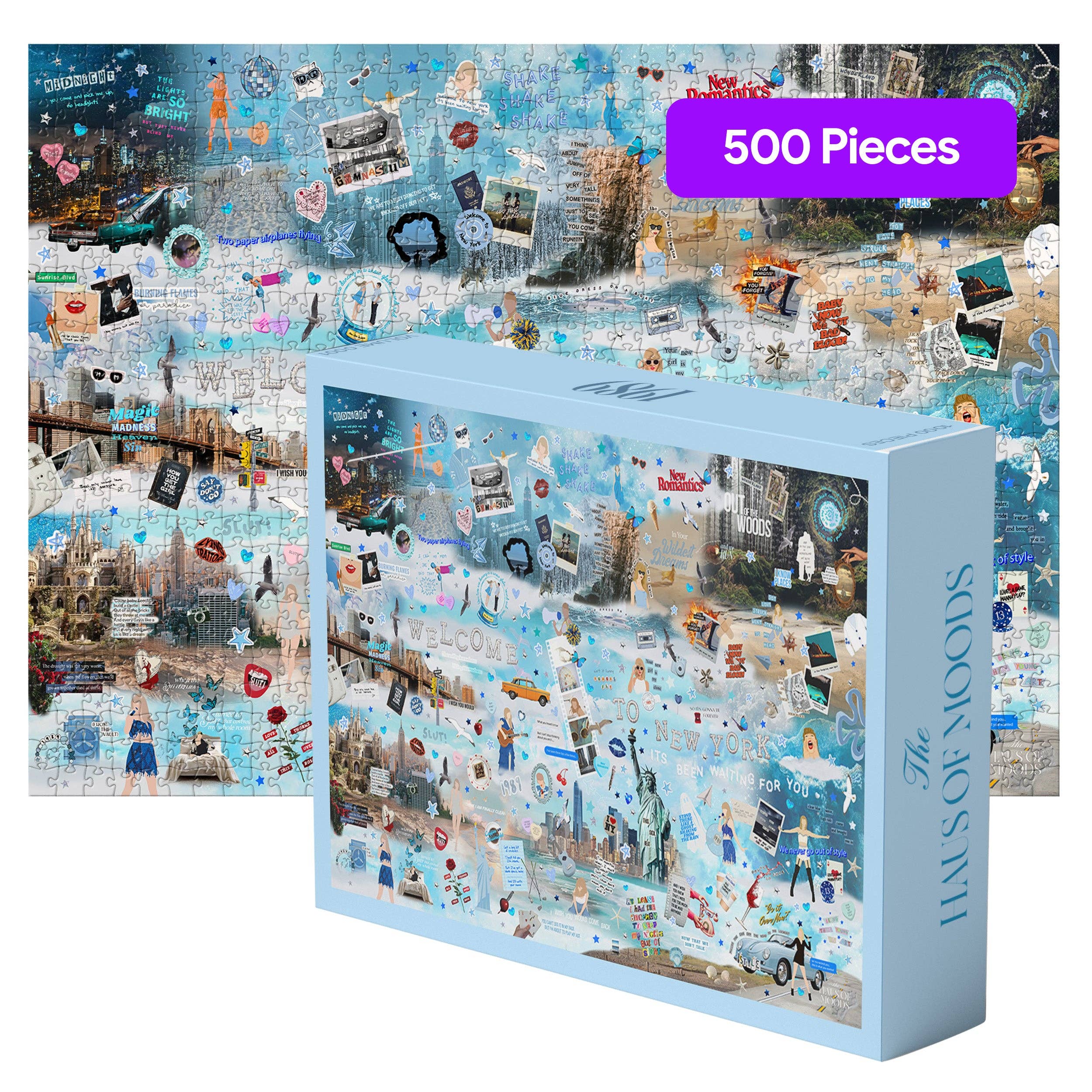 Haus of Moods - Vendita all'ingrosso Puzzle - Adulti - 1989 Era Testi & Easter Egg Puzzle©0