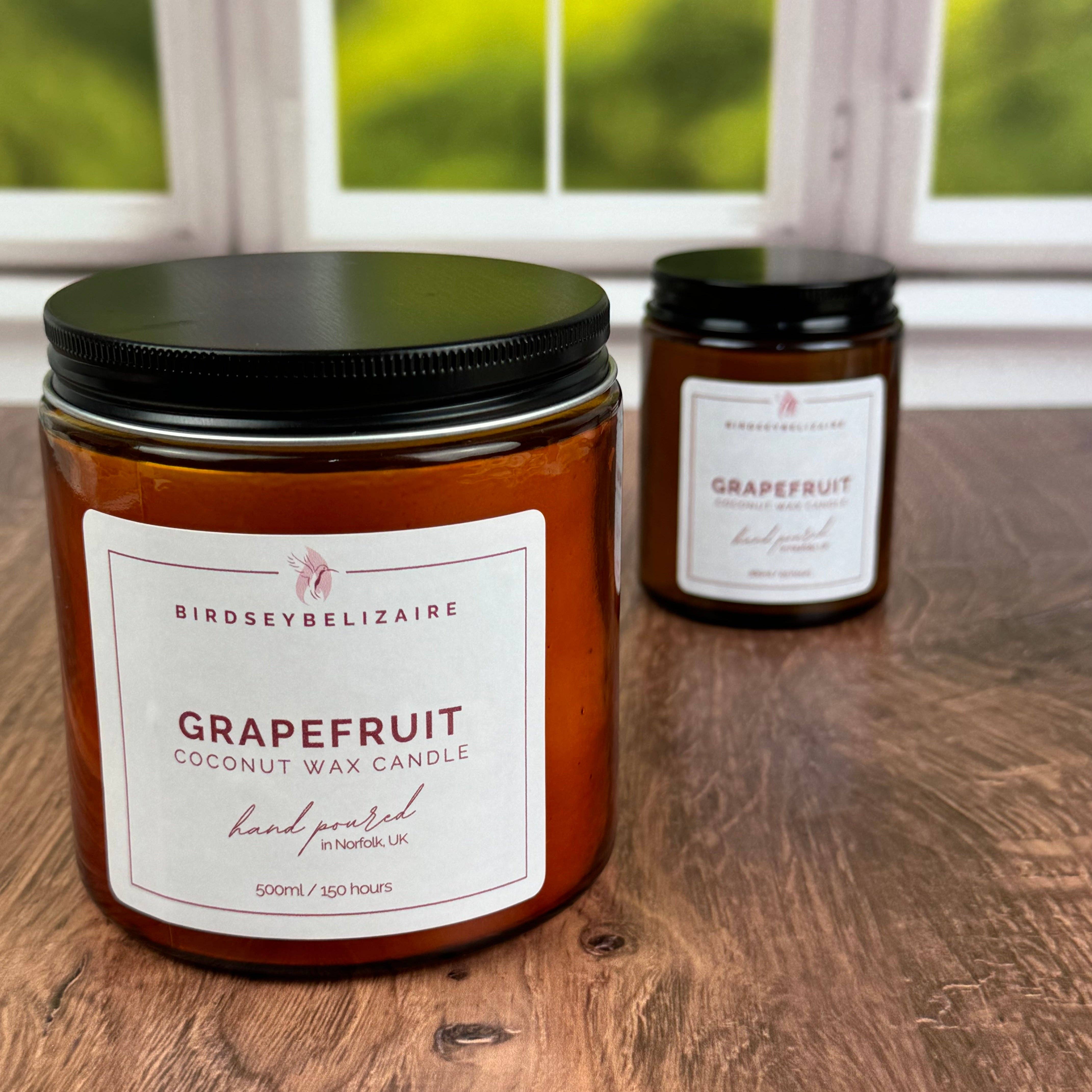 BirdseyBelizaire - Wholesale Jar/Filled Candle - Grapefruit - Signature Candle4