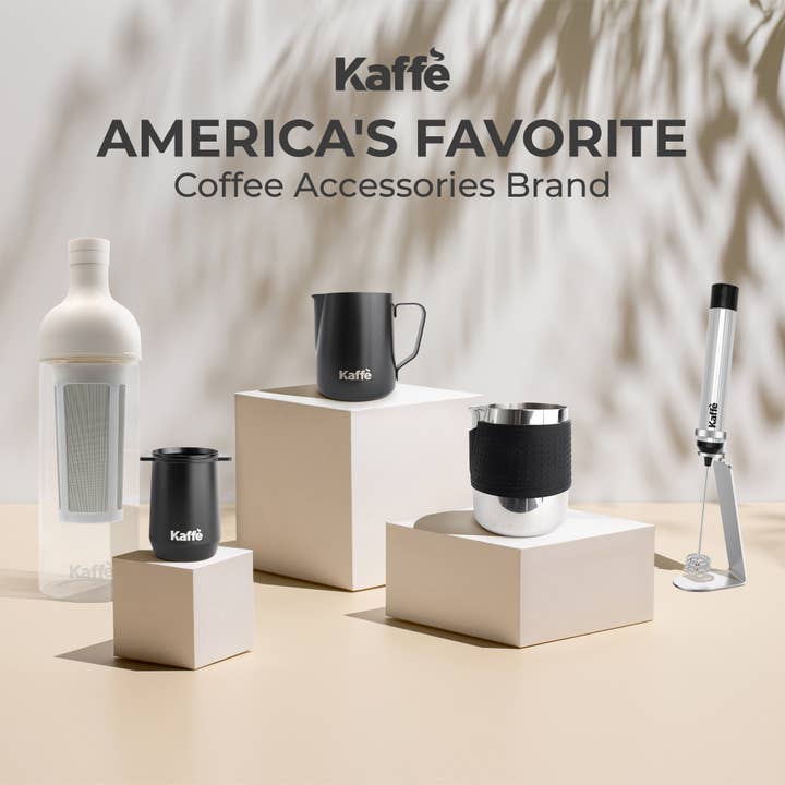 Kaffe – wholesale Pitcher – Stainless Steel Milk Frothing Pitcher (20oz) - Silicone Slv