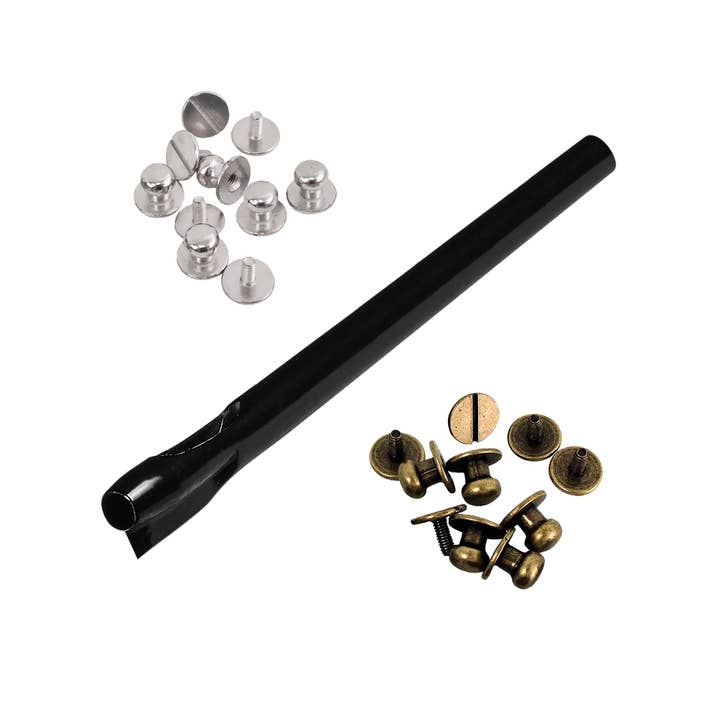Realeather - Wholesale Craft Tool - Button Hole Punch Set1