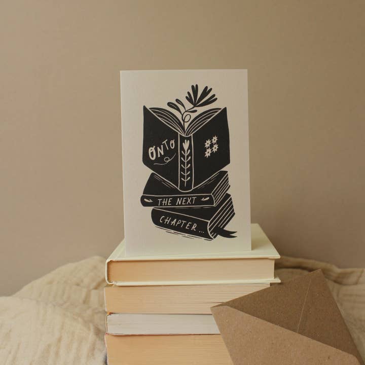 Lauren Marina - Wholesale Everyday greeting card - 'Onto The Next Chapter...' Thoughtful Card3