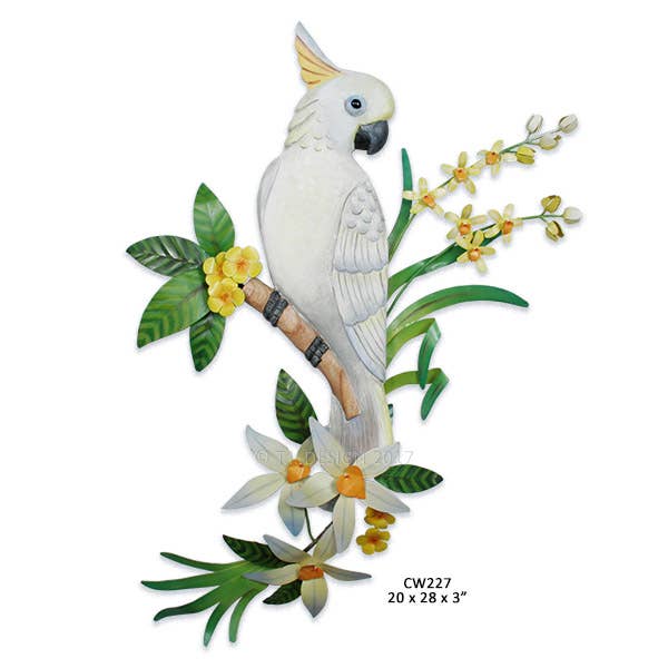 Cockatoo Wall for wholesale by T.I. Design