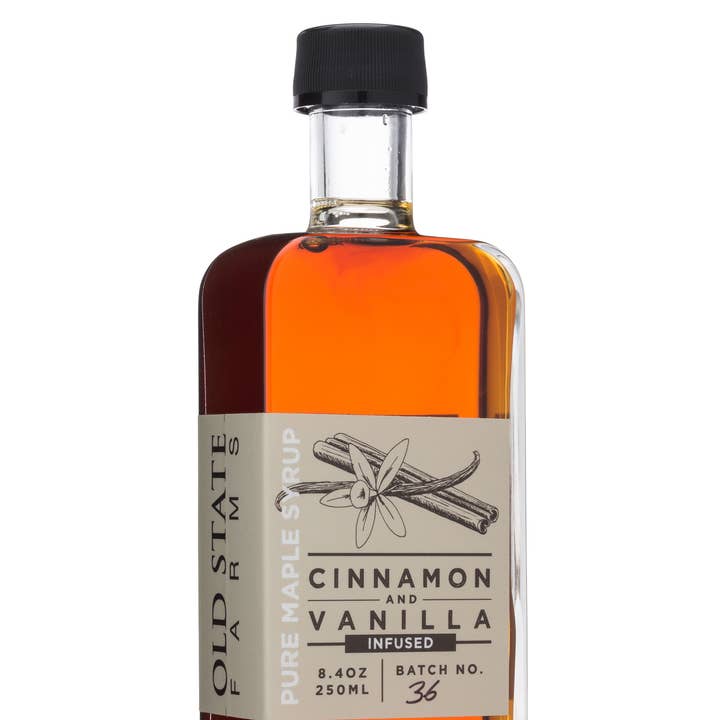 Old State Farms - Wholesale Maple Syrup - Cinnamon & Vanilla / Bourbon Barrel Aged/ Chai / Coffee Bean0