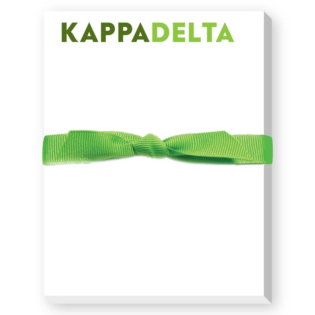 Donovan Designs - Wholesale Notepad - Sorority Greek Bright Mini Notepad1