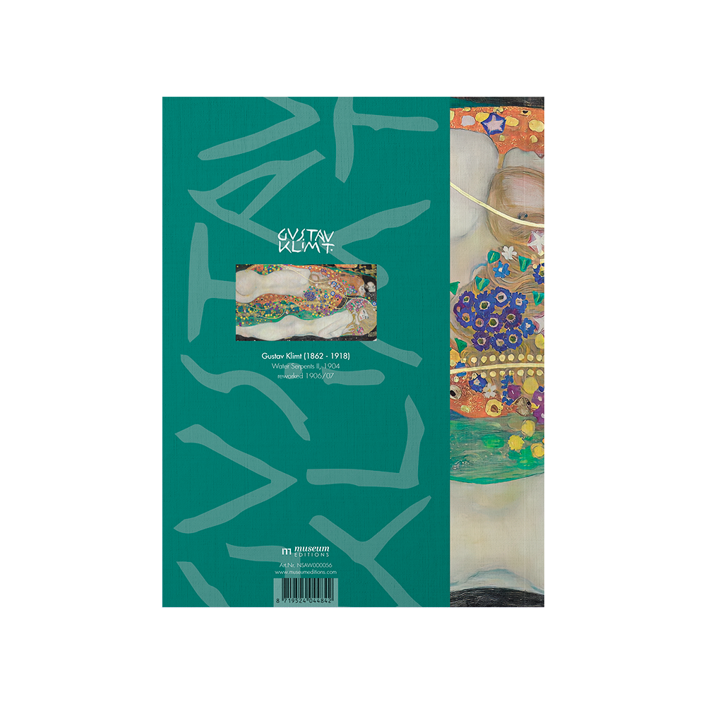 MUSEUM WEBSHOP - Wholesale Sketchbook/Sketchpad - Artist Journal sketchbook, Gustav Klimt,  Water Serpents 22