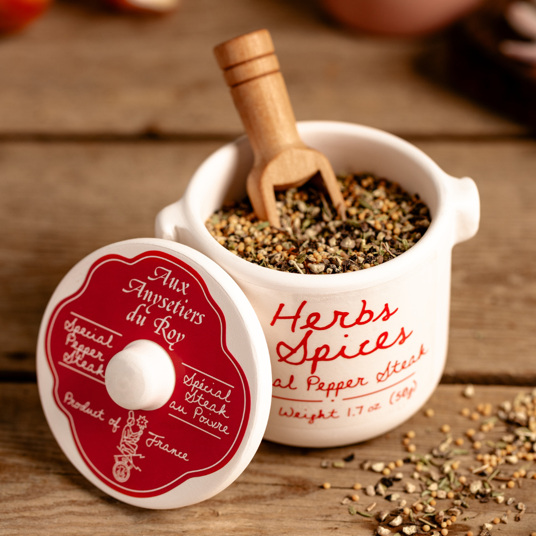 The French Farm - Wholesale Dried Spice Mix - Aux Anysetiers du Roy Pepper Steak Spices 1.7oz1