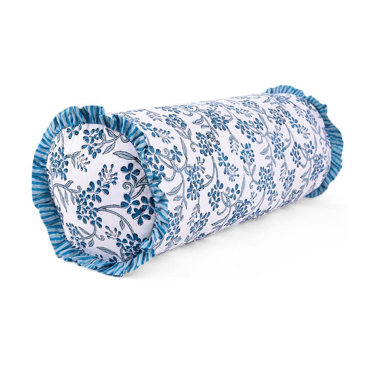 Almohada Ruffle Bolster - Sanibel para venta al por mayor de Furbish Studio