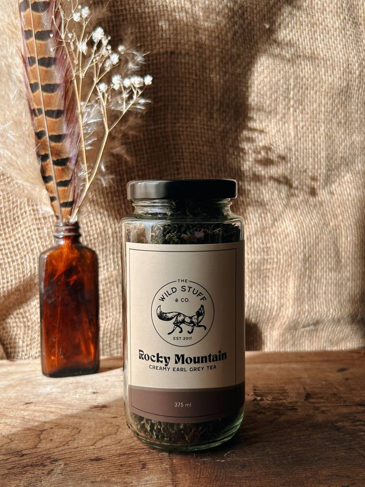 Rocky Mountain Earl Grey Tea for wholesale by The Wild Stuff & Co.
