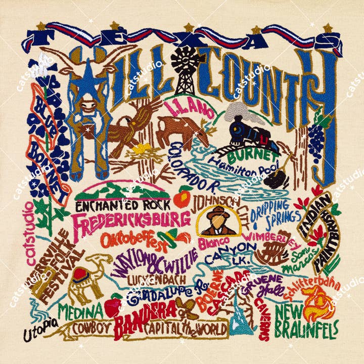 Hill Country Fine Art Print for wholesale by catstudio