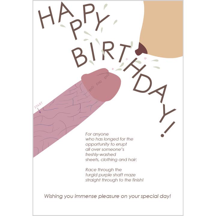 Fomato - Wholesale Birthday Card - Penises Birthday Card3