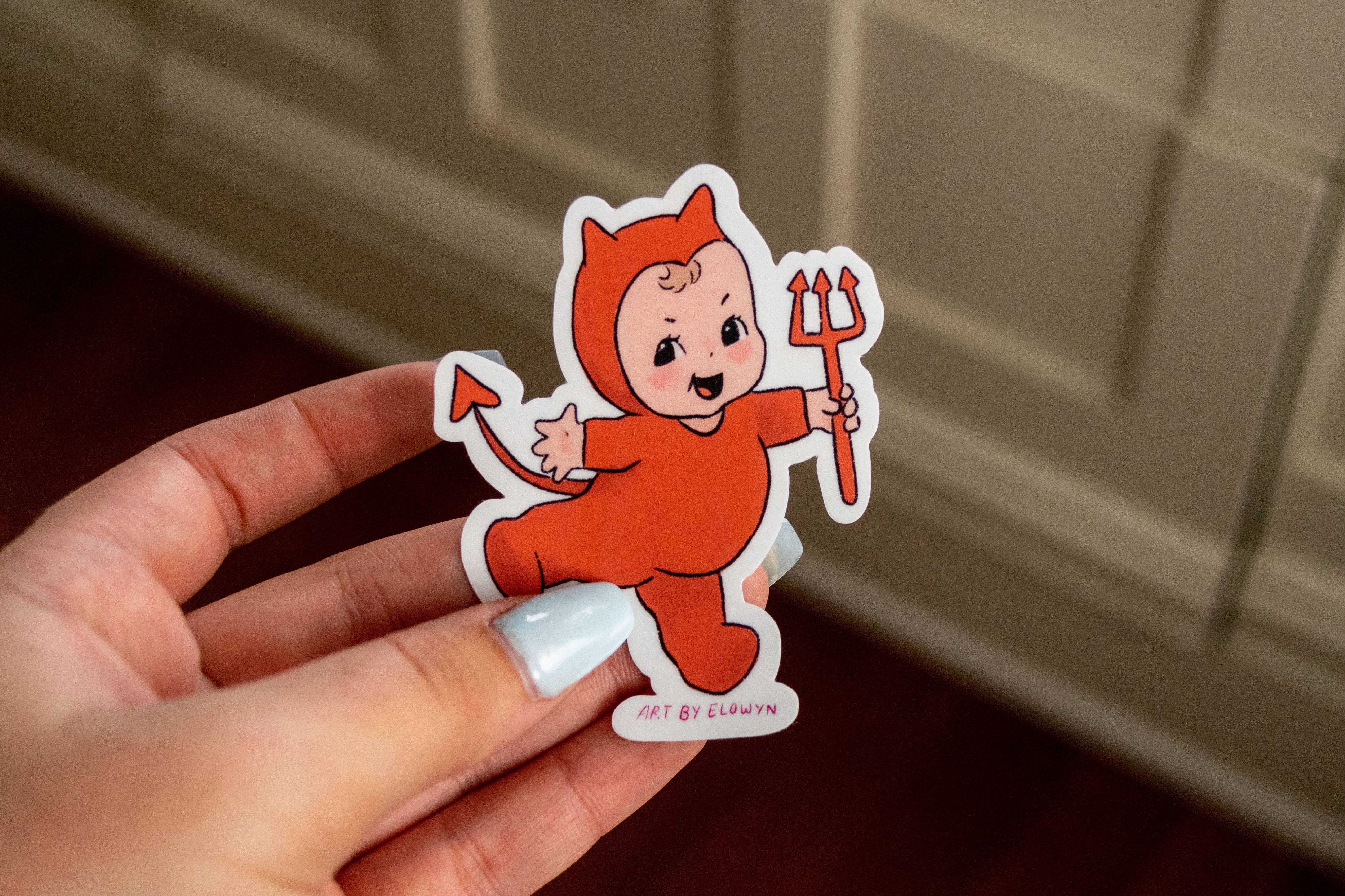Art By Elowyn - Wholesale Sticker - Cupid Baby Sticker8