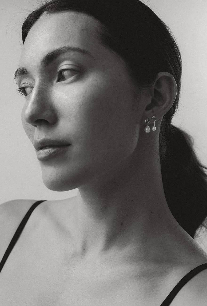 Maslo Jewelry – Brincos de pino por atacado – Brincos de Pérola em Prata de Lei2