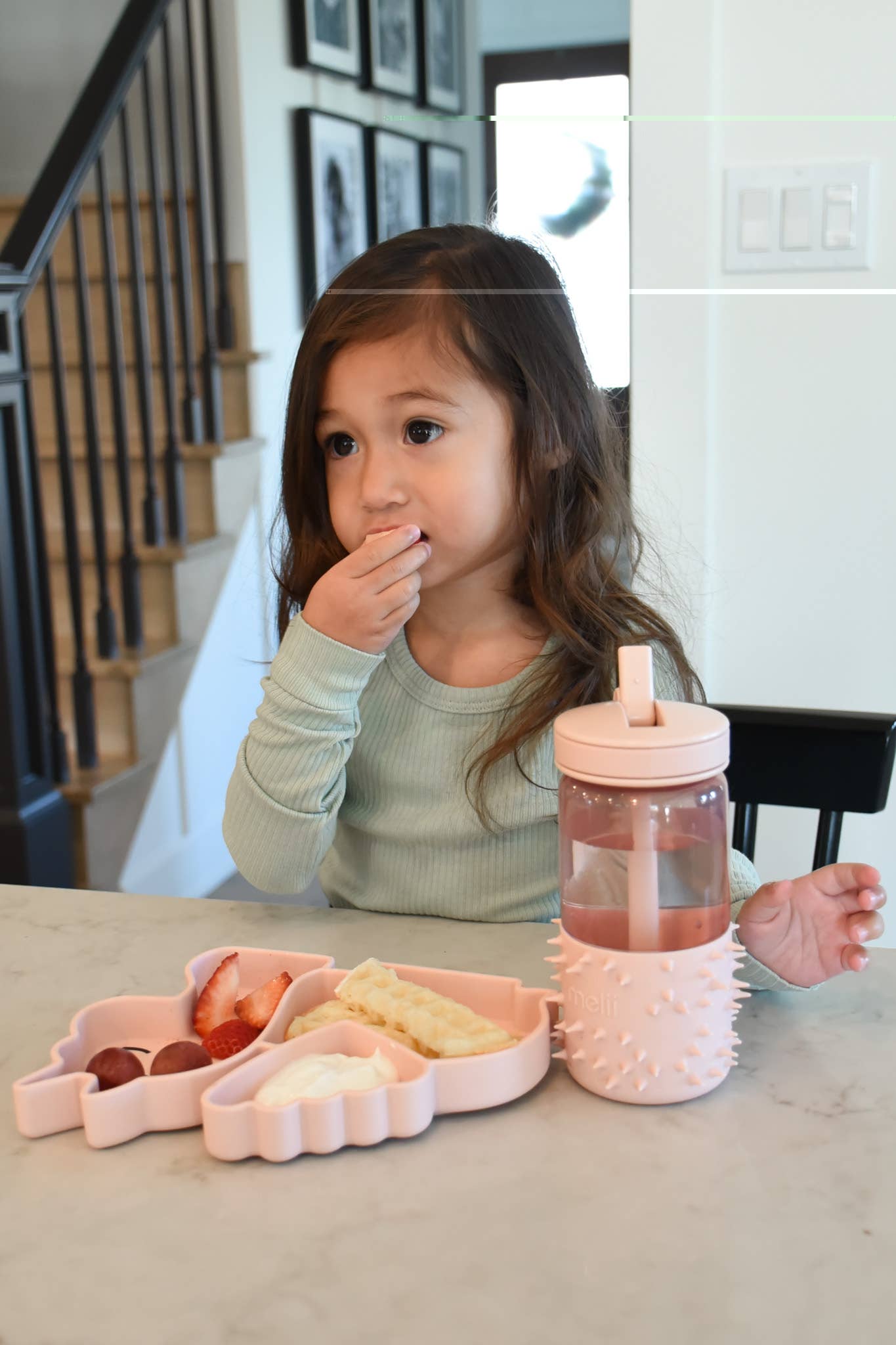 melii - Vente Assiette – enfant et bébé - Assiette à ventouse divisée en silicone32