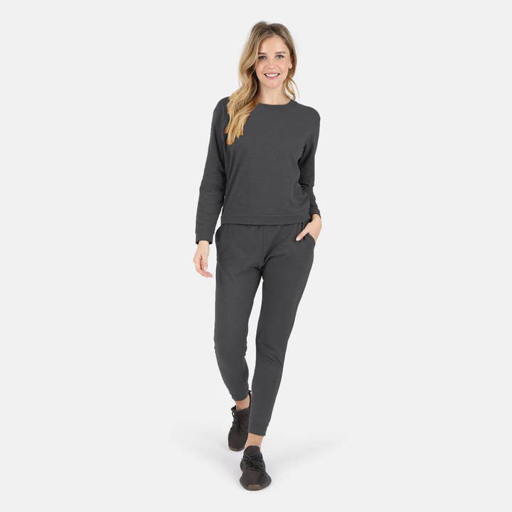 Lezat - Wholesale Athletic Sweatpants/Joggers - Women's - Tegan Organic Cotton Jogger Pant100