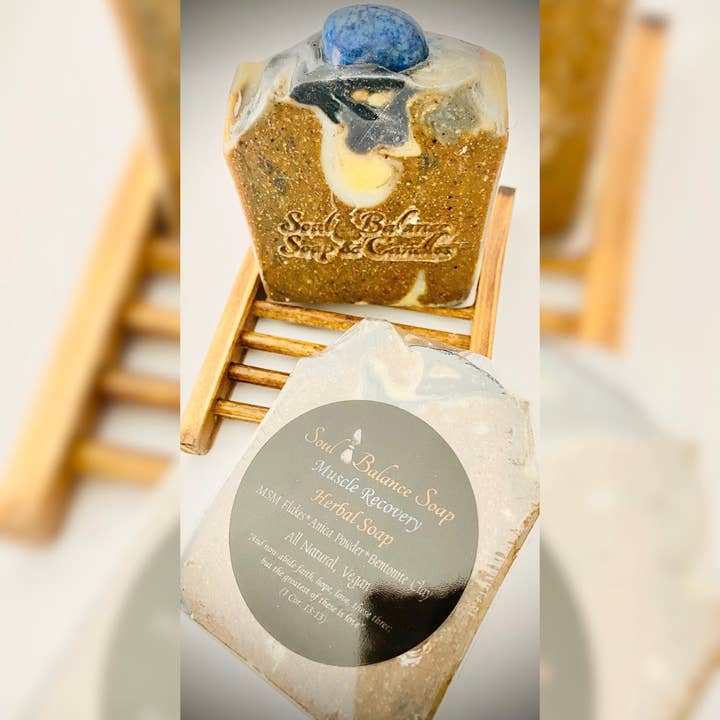 Soul Balance Tvål: Muskelåterhämtning för wholesale av Soul Balance Soap & Candles LLC