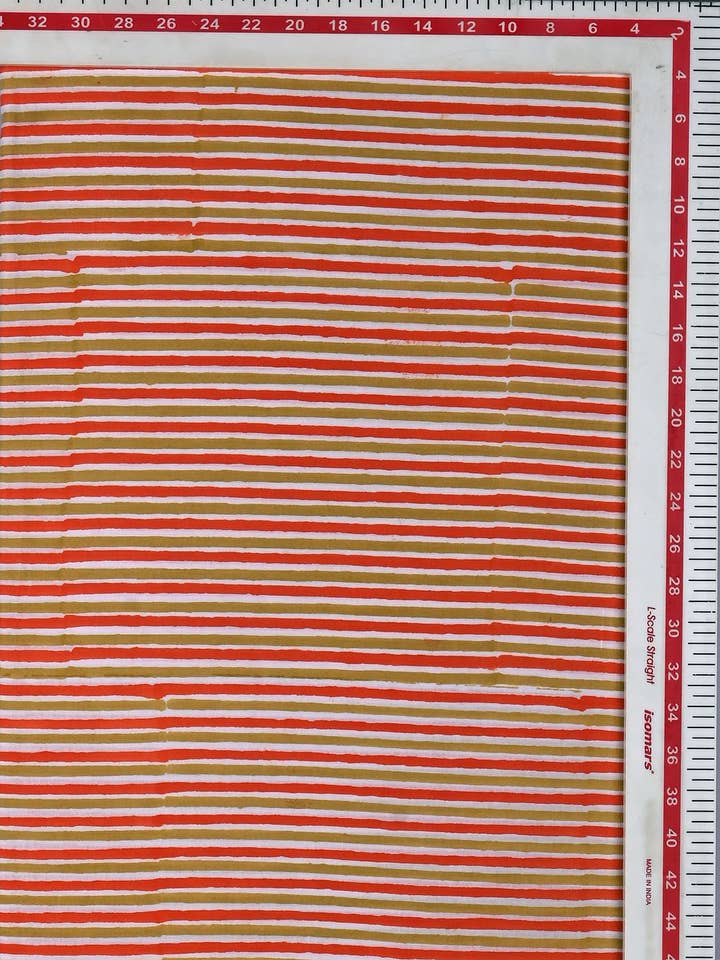 Hand Block Printed Fabrics - Handmade Fabric Yardage, fabric by the yard for wholesale by Jai Texart LLP