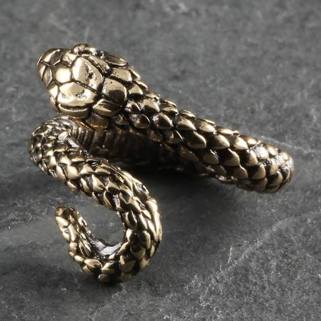 Snake Ring - Bronze for wholesale by Lost Apostle