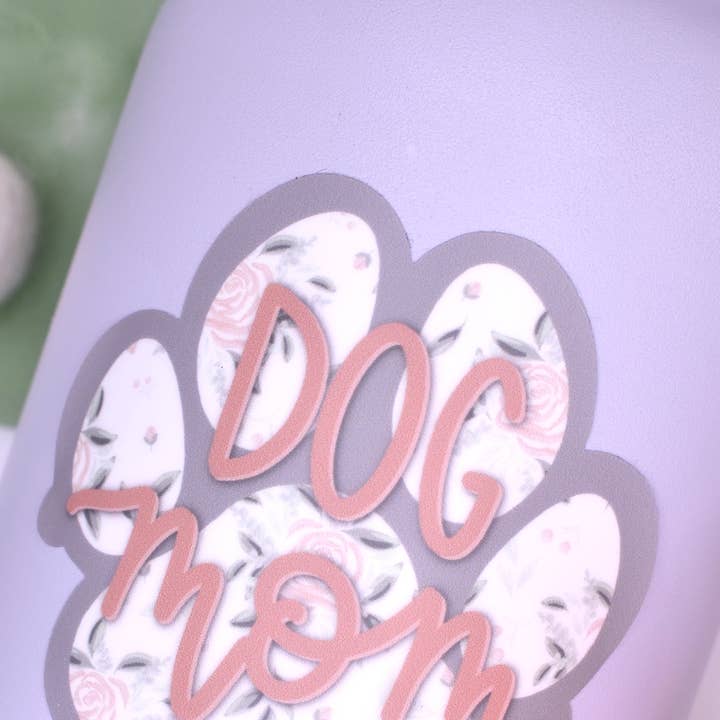 Hund mor klistermærke, 3x2.81in for engroshandel hos Sammy Jean Artist