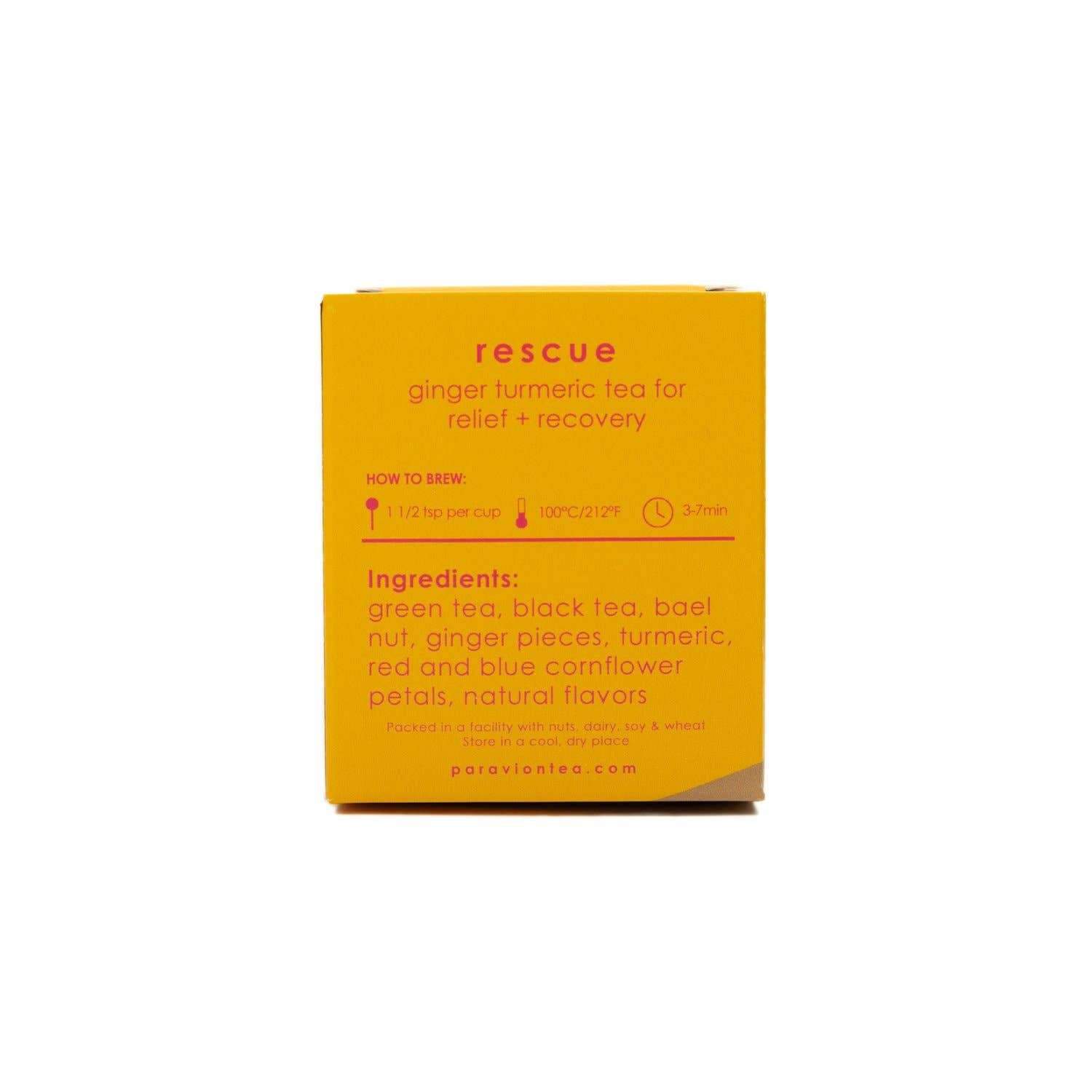 Par Avion Tea - Wholesale Loose Tea - Rescue Green Tea with Ginger and Turmeric1