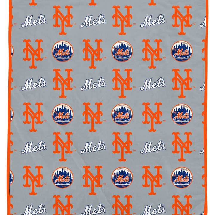 MLB Logo Roll Ultra Cozy Oversized 66x95 Blanket for wholesale by Pegasus Sports