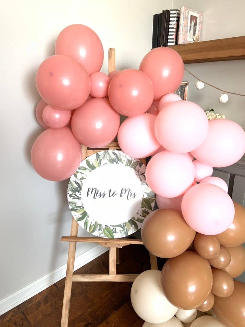 Hullaballoons - Wholesale DIY Craft Kit - Boho Balloon Garland Kit | 4-Foot DIY Balloon Garland Kit2
