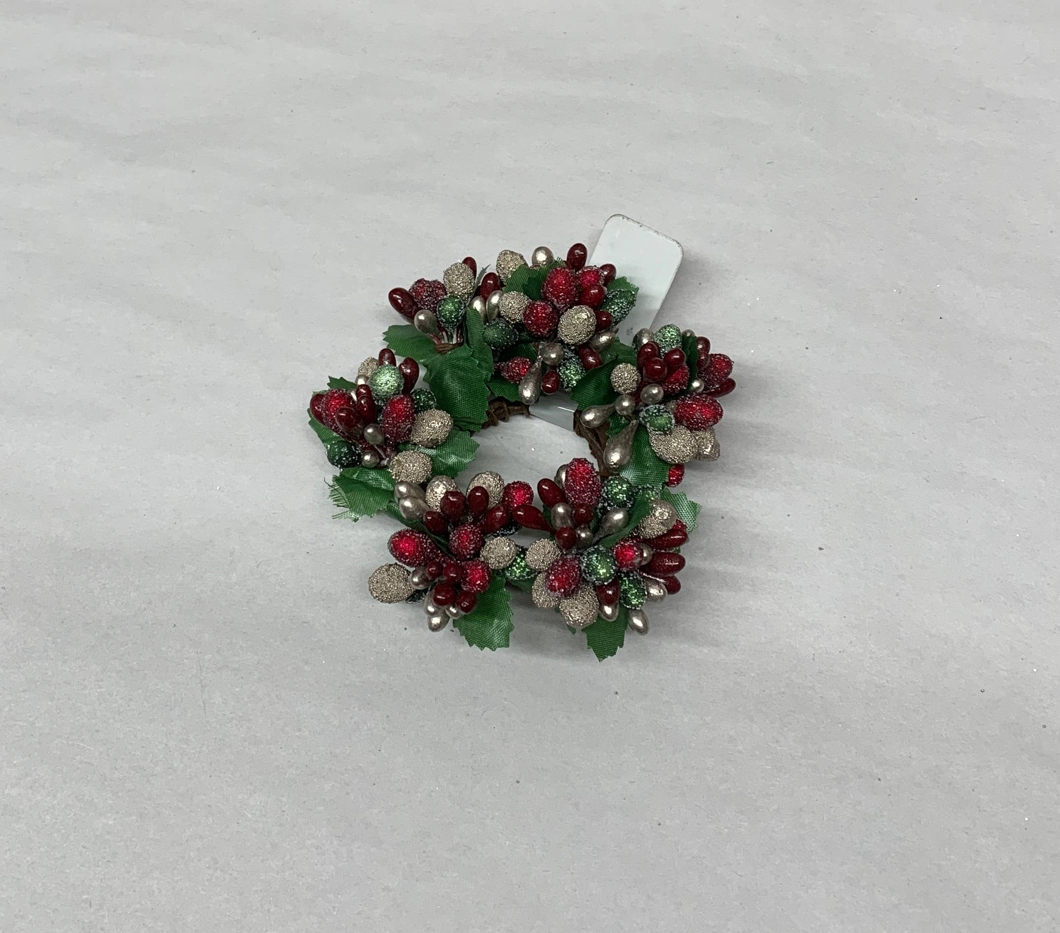 North Fork Mercantile - Wholesale Wreath - Pip Berry Ring, Pip Berry Candle Ring, Mini Wreath0