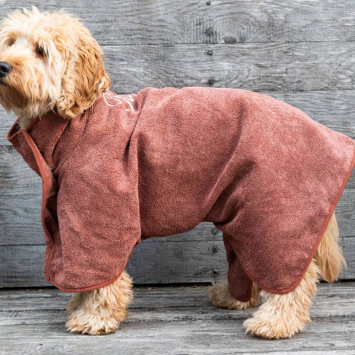 Trimmi - Vente Serviette – chien - Peignoir marron2