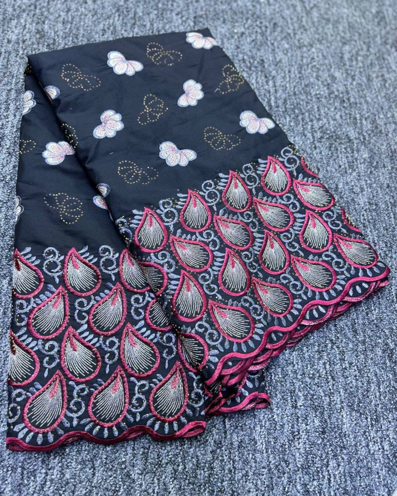 City Fabrics – wholesale Fabric – High Class Swiss Lace - Black