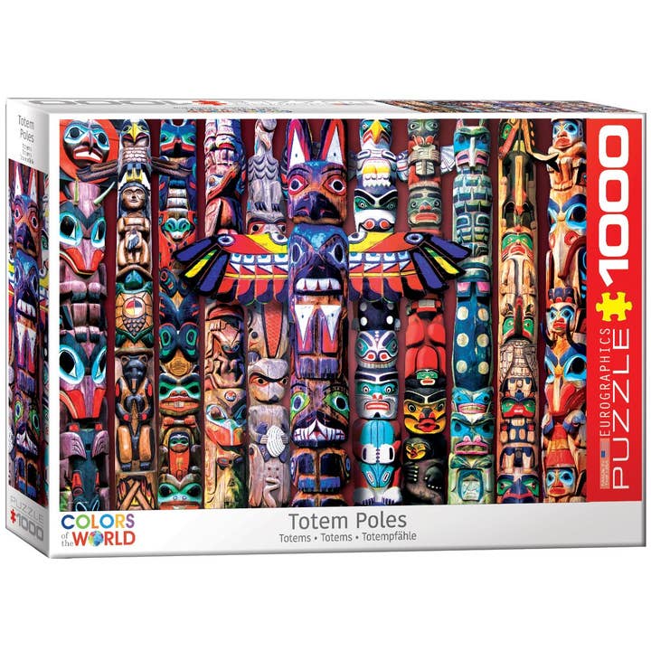 Eurographics Puzzles USA - Wholesale Puzzle - Adult - Totem Poles