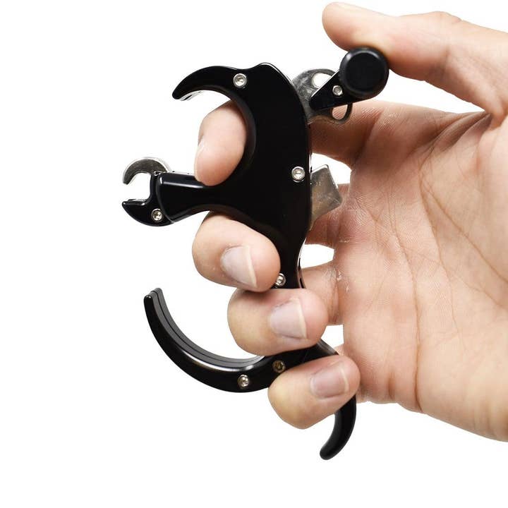 Safari Choice Archery Aluminum Automatic 3-4 Finger Bow Release for wholesale by Scuba Choice