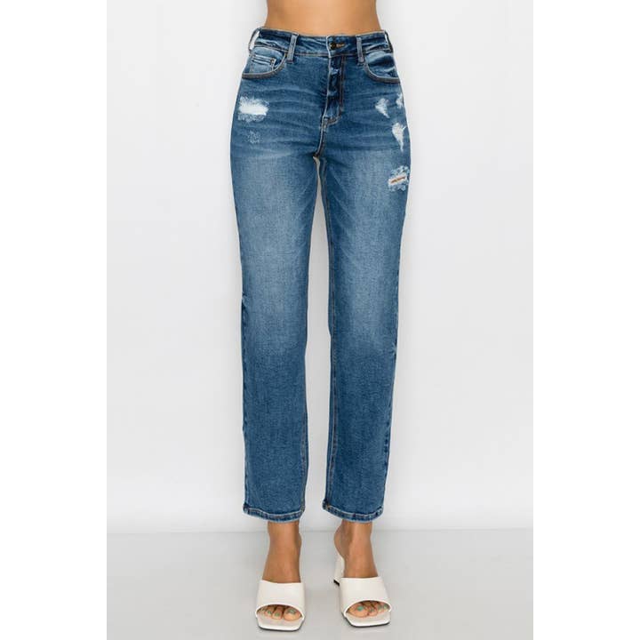 HiteJeans - Wholesale Jeans - Women's - WASH SLIM STRAIGHT JEAN6