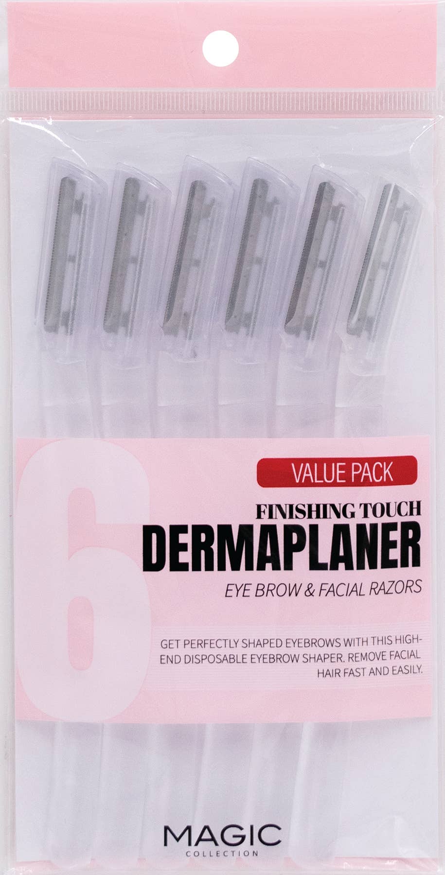 Majestic Wholesale - Vendita all'ingrosso Rasoio - Collezione Magic Finishing Touch Dermaplane per sopracciglia e viso0