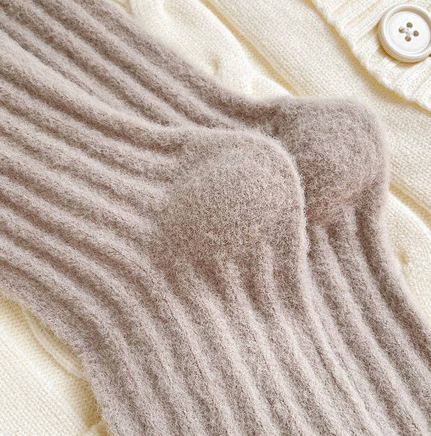 Gohobi （We cover U.S. import duties） - Wholesale Socks - Women's - Gohobi Warm Fleece Thickened Socks25