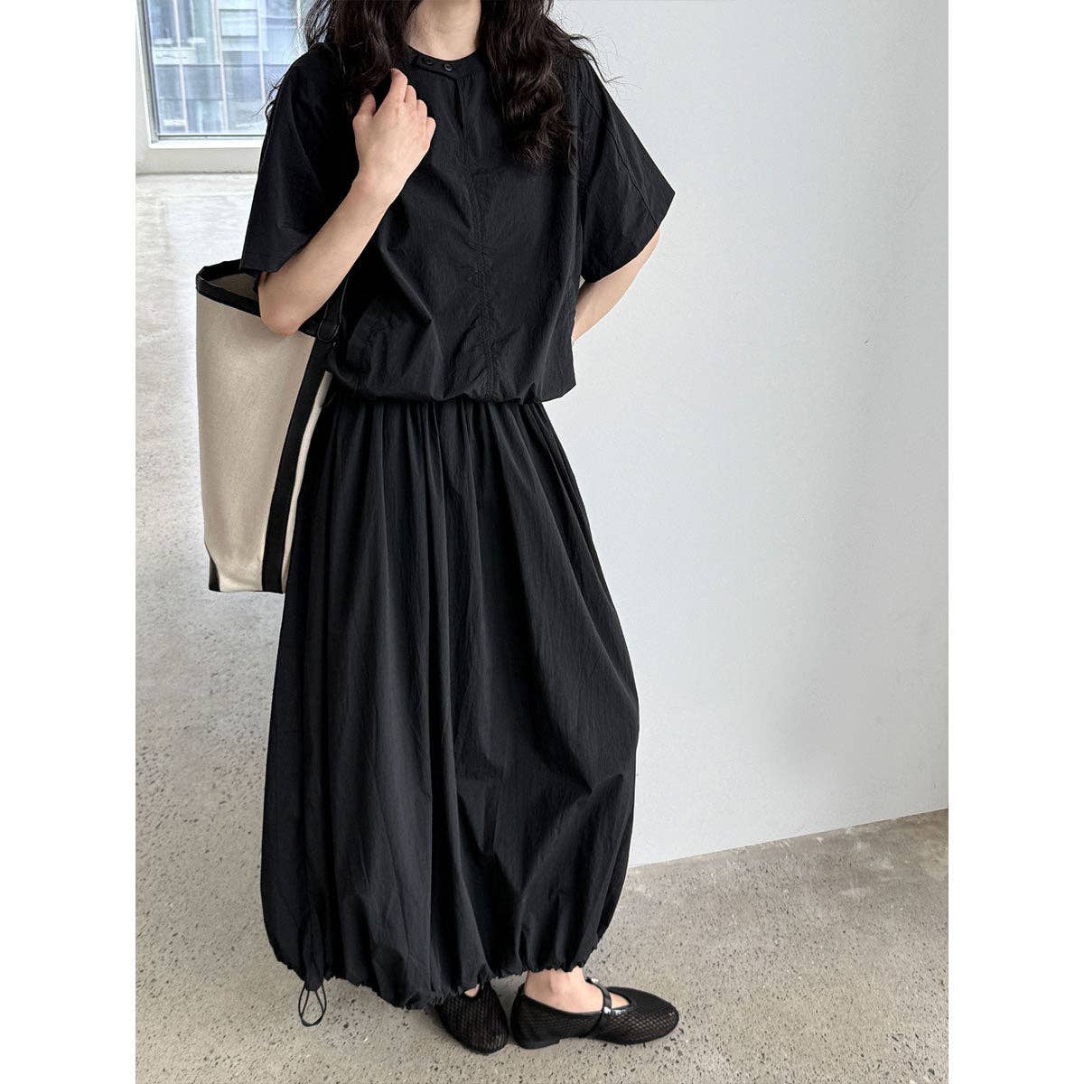 Marayn – wholesale Set med topp och kjol - Dam – 2025 NY Koreansk Stil Sommarset Chic Topp Kjol3