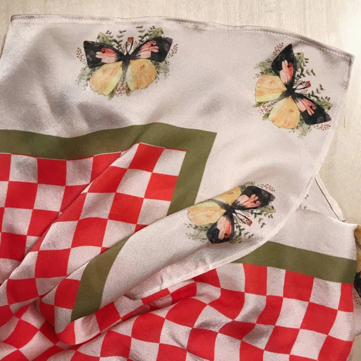 Adele by Adele Jackson - Wholesale Scarf - Women's - California Butterfly Scarf1