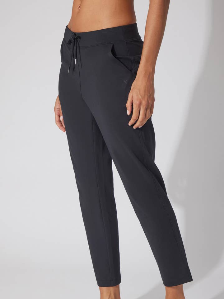 Yogalicious Women's Lux Straight Leg Pants with Side Pockets for wholesale by 90 Degree by Reflex & Yogalicious