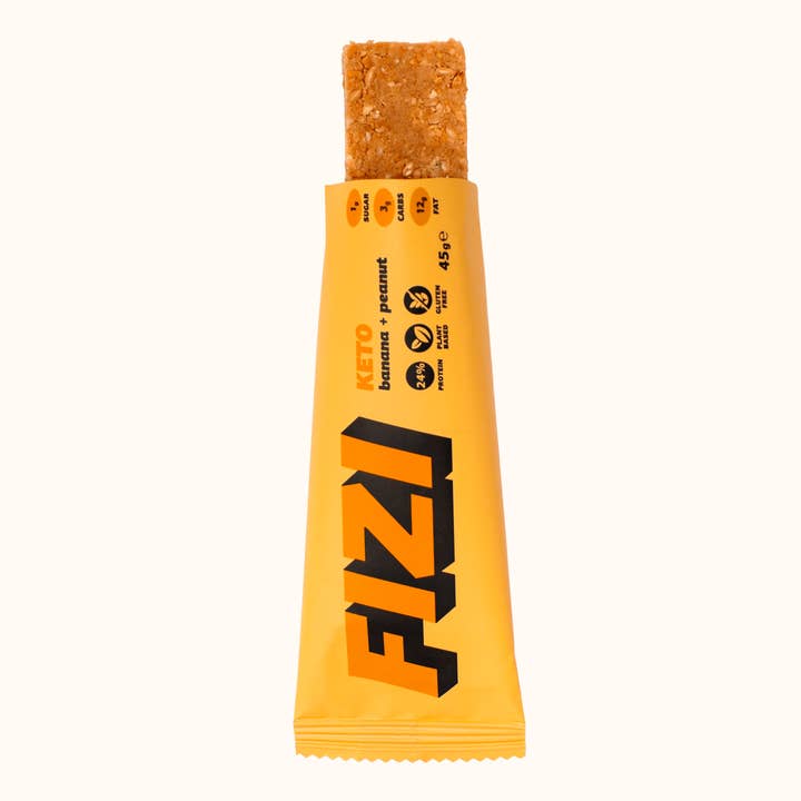 FIZI - Wholesale Snack Bar - КЕТО “BANANA + PEANUT” 10x45G3