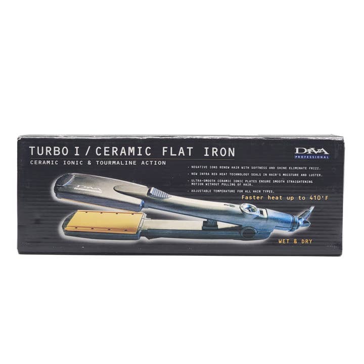 DiVa® Turbo 1.25" Ceramic Flat Iron– Ionic Tourmaline Styler and other Purchase Wholesale custom flat iron. Free Returns & Net 60 Terms on Faire trending on Faire.