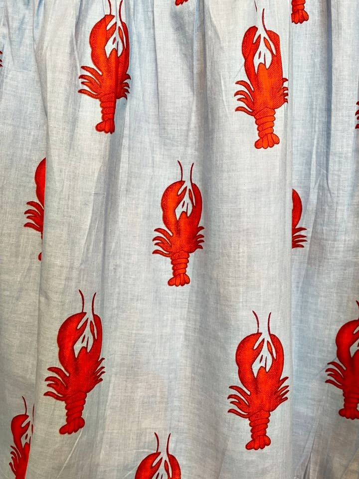 Roselle - Wholesale Blouse – Women’s - ROSELLE LALA BLOUSE LITTLE LOBSTER BLUE4