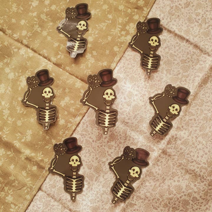 Wayward Leaves - Wholesale Sticker - Mr. Skelly - Vinyl Sticker1